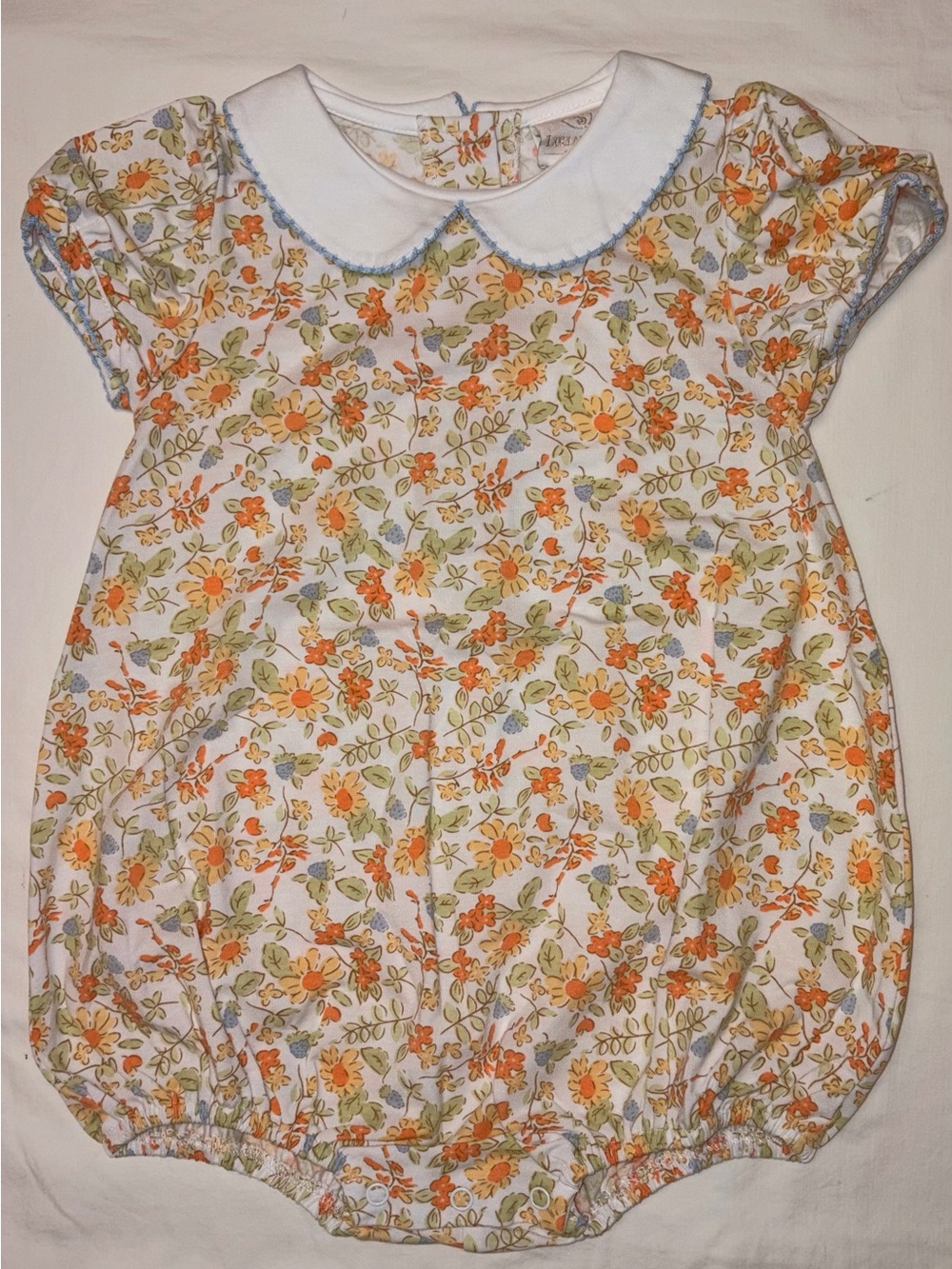 Lullaby Set Patty Cake Bubble in Hearthside Floral sz 24 months NWT